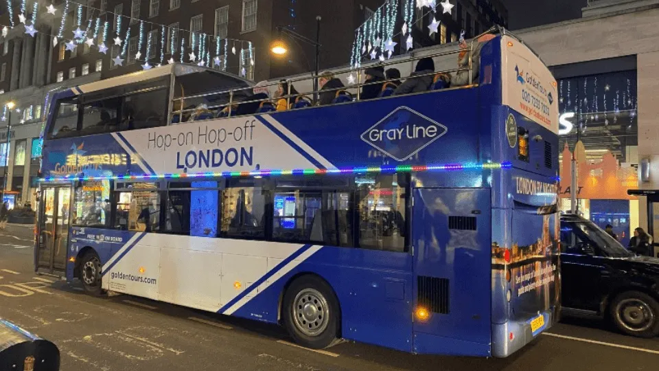 London Christmas Lights Bus Tour With Live Guide - Image 1